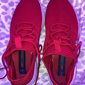 Red Polo Sneakers